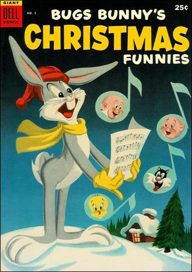 Bugs Bunny's Christmas Funnies 5-A by Dell