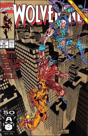 Wolverine 42 B, Jul 1991 Comic Book By Marvel