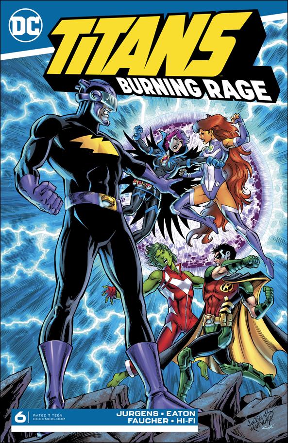 Titans: Burning Rage 6-A by DC