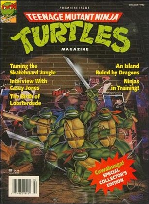 Teenage Mutant Ninja Turtles Magazine 1-A