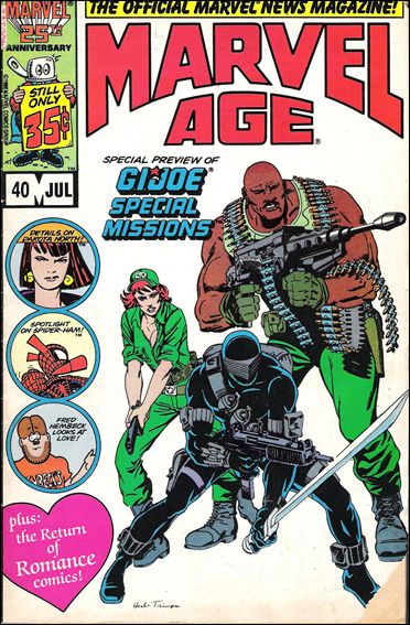 Marvel Age 40-A by Marvel