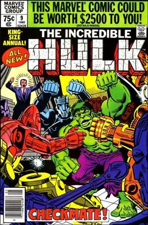 Incredible Hulk Annual  9-A