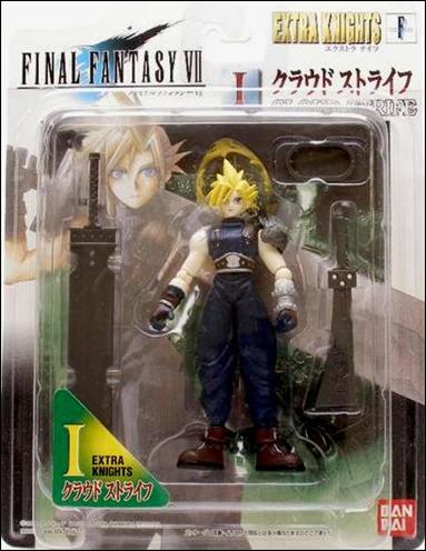1997 Bandai Final Fantasy VII 7 Extra Knights Cloud Strife Figure 2 