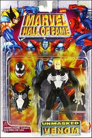 Marvel Hall of Fame Venom (Unmasked), Jan 1997 Action Figure by