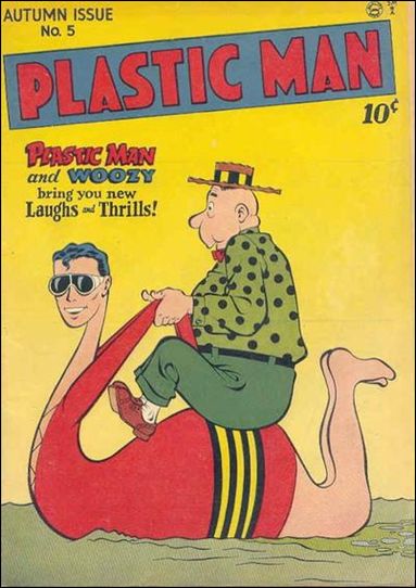 Plastic Man (1943) 5-A by Comic Magazines