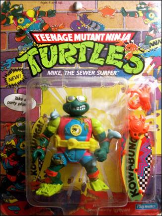 Teenage Mutant Ninja Turtles Mike, the Sewer Surfer, Jan 1990