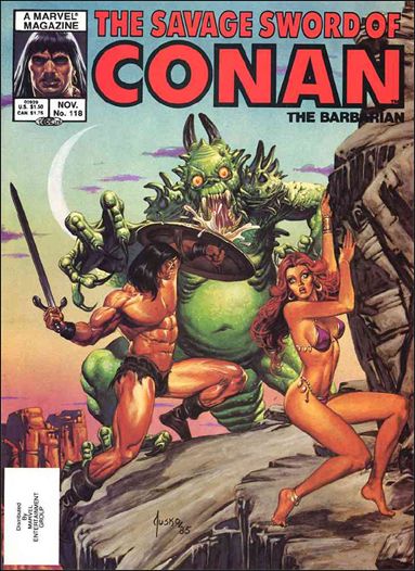 Savage Sword of Conan (1974) 118-A by Marvel