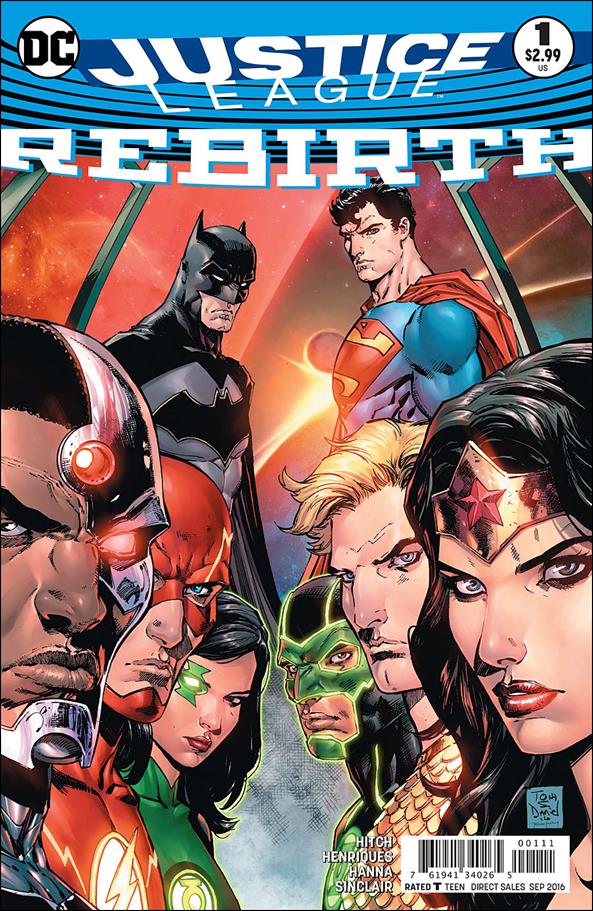 Justice League: Rebirth 1-A by DC