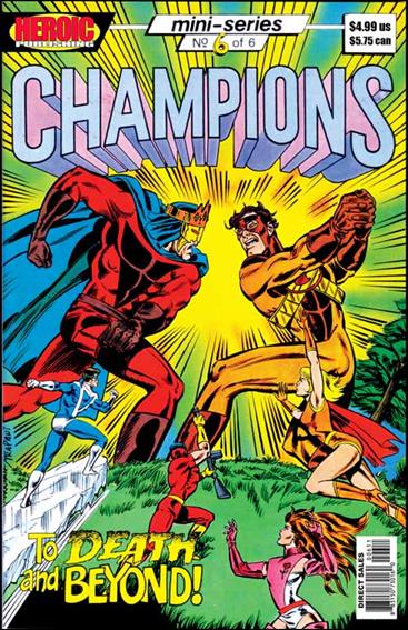 Champions (1986) 6-B by Heroic Publishing