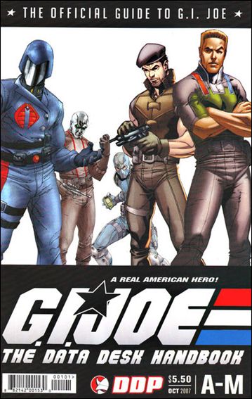 G.I. Joe The Data Desk Handbook 1-A by Devil's Due