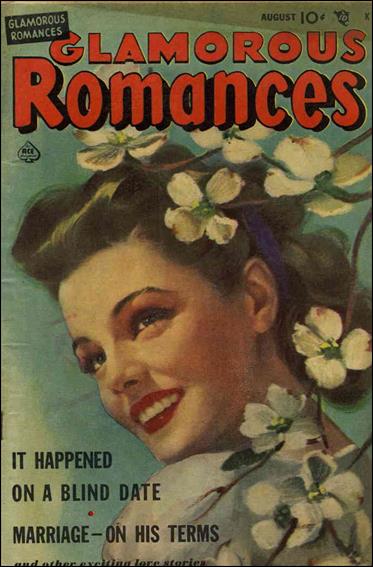 Glamorous Romances 47 A, Aug 1950 Comic Book By Ace Magazines