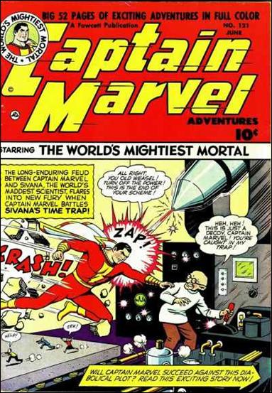 Captain Marvel Adventures 121-A by Fawcett