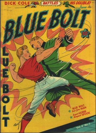 Blue Bolt (1941) 1-A by Novelty Press