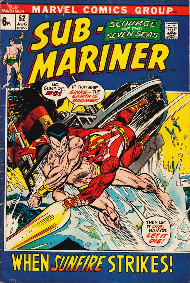 Sub-Mariner (1968) 52-B by Marvel