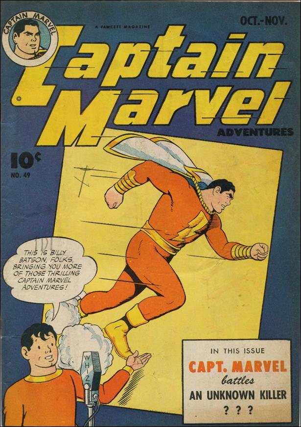 Captain Marvel Adventures 49-A by Fawcett