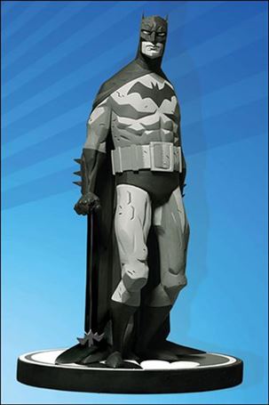 mike mignola batman black and white statue