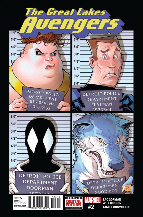 Great Lakes Avengers 2-A by Marvel