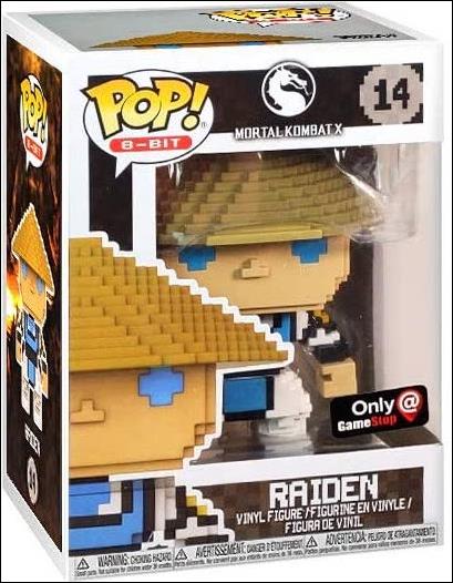raiden with lightning funko pop