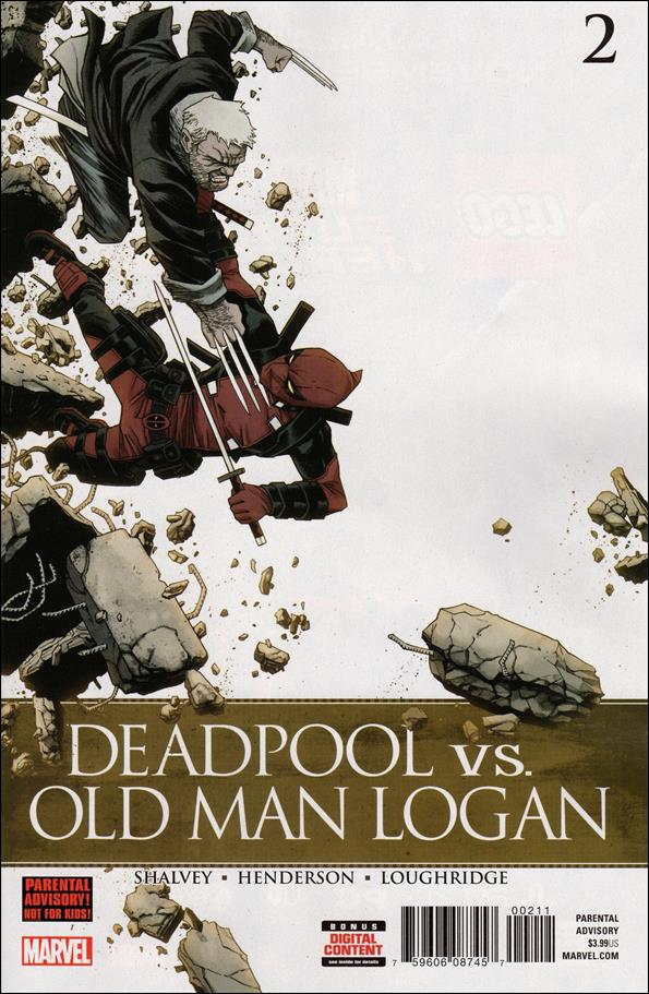 Deadpool Vs Old Man Logan 2 A Jan 2018 Comic Book By Marvel