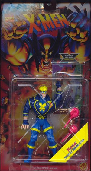 Marvel X-men Invasion Series Havok Action Figure 1995 ToyBiz for sale online 