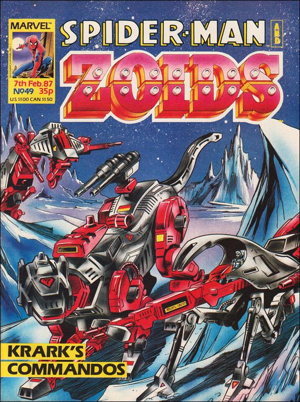 Spider-Man and Zoids (UK) 49-A by Marvel UK