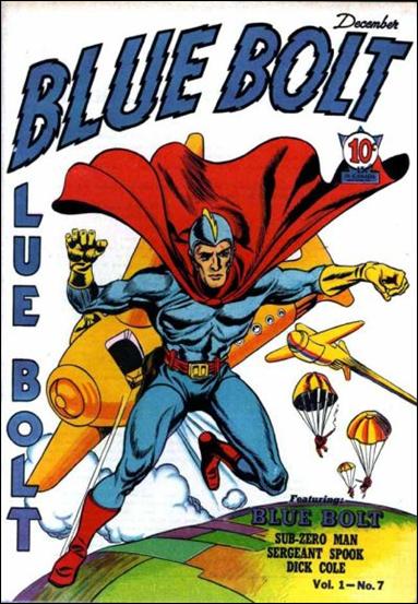 Blue Bolt (1940) 7-A by Novelty Press