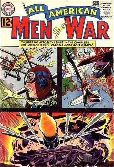 All-American Men of War 90-A by DC
