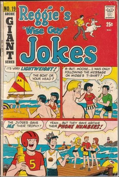 Reggie's Wise Guy Jokes 19-A by Archie