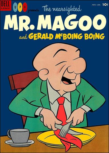 Mr Magoo And Gerald Mcboing Boing 6 A Nov 1953 Comic Book By Dell