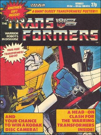 Transformers (UK) 15-A by Marvel UK