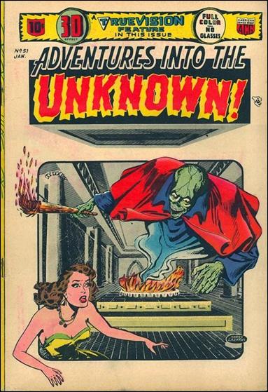 Adventures into the Unknown (1948) 51-A by American Comics Group (ACG)