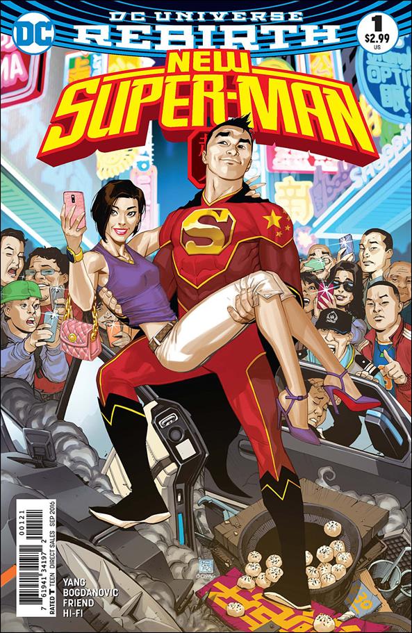 New Super-Man 1-B by DC