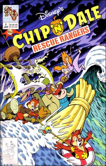 Chip 'n' Dale Rescue Rangers (1990) 8-A by Disney