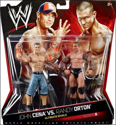 WWE 2-Packs (Series 08) John Cena vs Randy Orton by Mattel