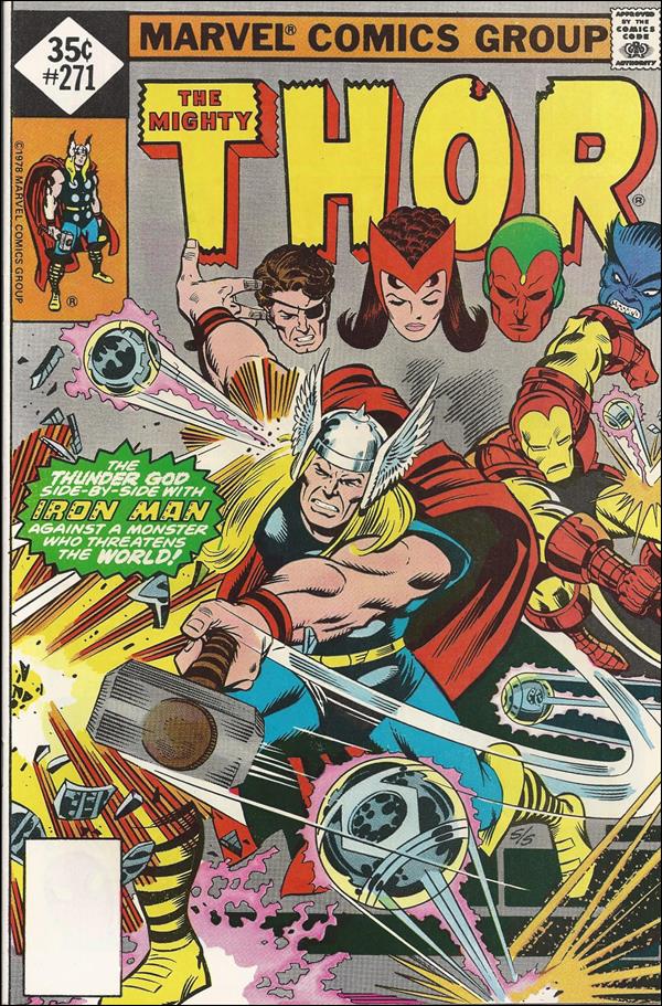 Thor (1966) 271-C by Marvel