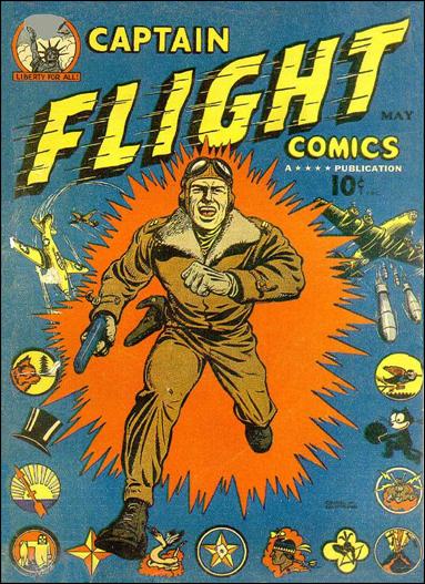 Captain Flight Comics 2-A by Four Star Publications