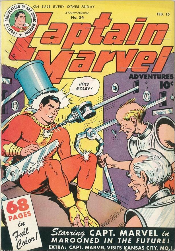 Captain Marvel Adventures 54-A by Fawcett