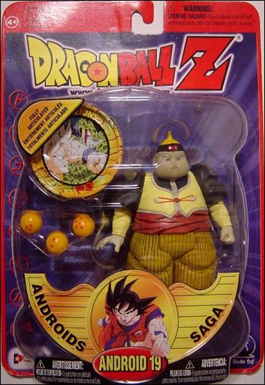 Buy the Irwin Toy Dragon Ball Z Androids Saga Android 19