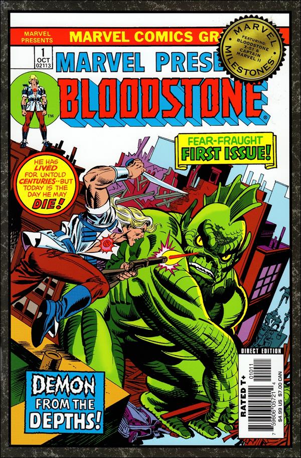 Marvel Milestones Special: Bloodstone, X-51 & Captain Marvel II nn-A by Marvel