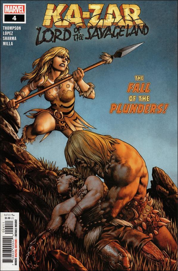 Ka-Zar: Lord of the Savage Land 4-A by Marvel