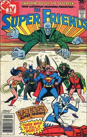 Super Friends 9 A, Dec 1977 Comic Book By DC