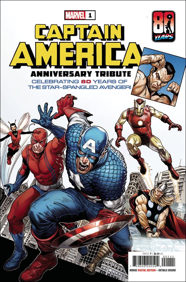 Captain America Anniversary Tribute 1-A by Marvel
