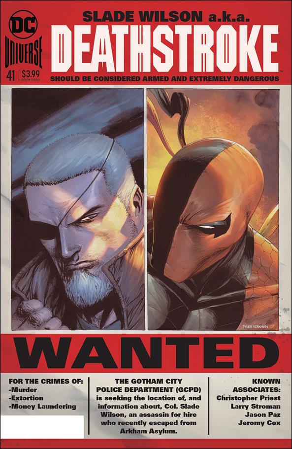 Deathstroke (2016) 41-A by DC