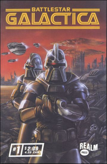 Battlestar Galactica (1997) 1-B by Realm Press
