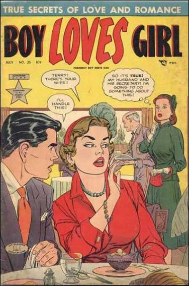 Boy Loves Girl 25-A by Lev Gleason Productions
