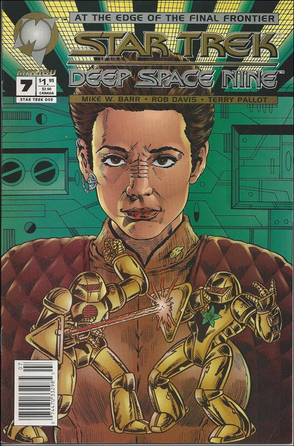 Star Trek: Deep Space Nine 7 B, Feb 1994 Comic Book By Malibu