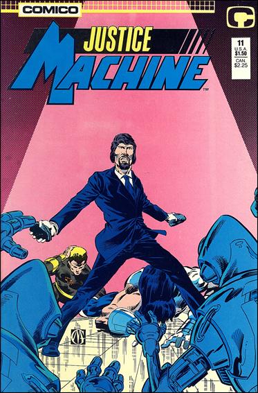 Justice Machine (1987) 11-A by Comico