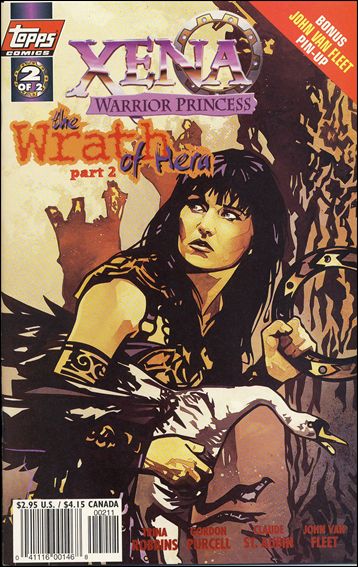 Xena, Warrior Princess: Wrath of Hera 2-A by Topps