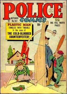 Police Comics 102-A by Comic Magazines