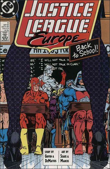 Justice League Europe 6-A by DC
